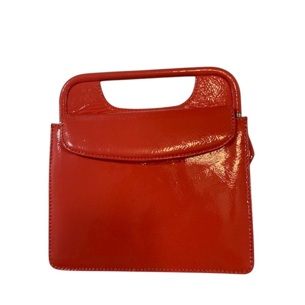 Hobo International Top Handle Mini Purse/Clutch Bag in Coral